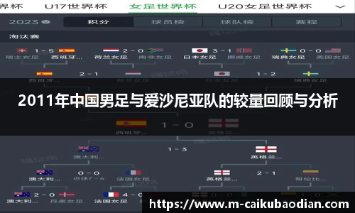 2011年中国男足与爱沙尼亚队的较量回顾与分析